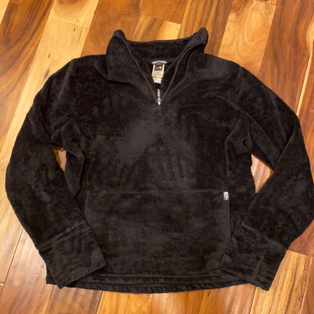 NorthFace teddy half zip